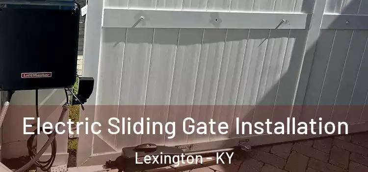 Electric Sliding Gate Installation Lexington - KY