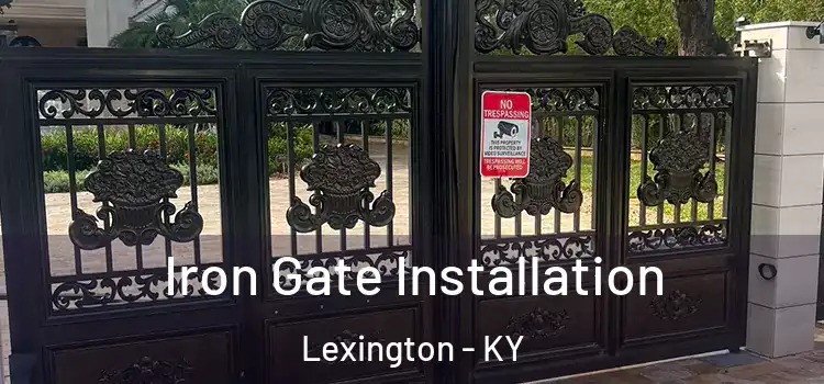 Iron Gate Installation Lexington - KY